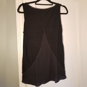 Beautiful, elegant blouse with tiny gems lining a sheer back panel